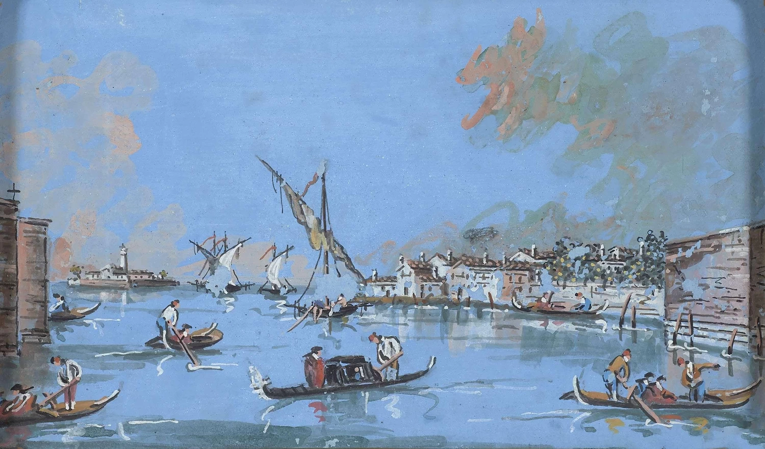 Veduta i San Giobbe a Venezia